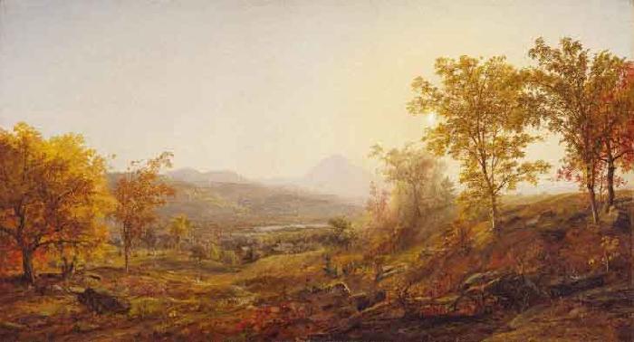Jasper Francis Cropsey Autumn at Mount Chocorua oil painting picture